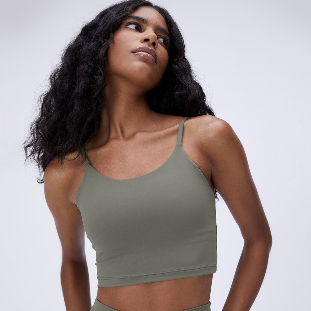 Adanola Ultimate Tank Bra - Olive Green